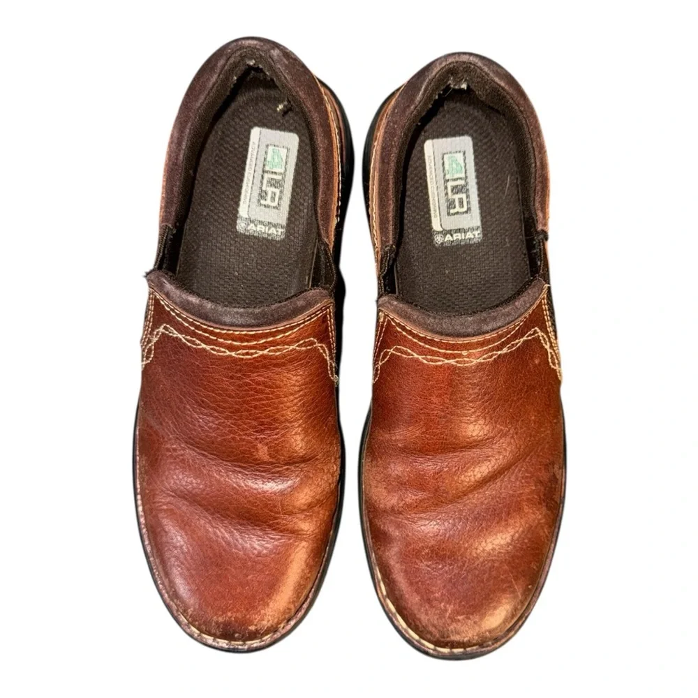 Ariat Loden 4LR Leather Slip-On Loafers Women’s Size 7.5 B